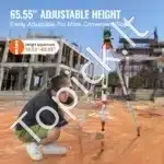 Reguliuojamas aliuminis trikojis lazeriniams nivelyrams 42–166,5 cm - Image 7