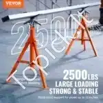 Ritininis vamzdžių stovas su 1134 kg apkrova – reguliuojamas aukštis 69–132 cm - Image 8