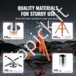 Ritininis vamzdžių stovas su 1134 kg apkrova – reguliuojamas aukštis 69–132 cm - Image 5