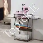 Rožinis 5-in-1 terminis presas 38×38 cm – spaudai ant marškinėlių, puodelių, kepurių ir lėkščių - Image 6