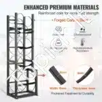 Šaldymo dujų balionų laikymo stovas 1x22,7 kg + 2x13,6 kg + 3 mažesniems balionams - Image 7