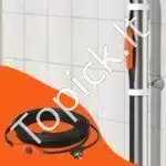 Savarankiškai reguliuojamas stogo šildymo kabelis 18 m, 23 W/m, su termostatu - Image 7