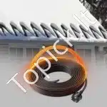 Savarankiškai reguliuojamas stogo šildymo kabelis 4 m, 16–26 W/m, su termostatu - Image 7