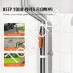 Savarankiškai reguliuojamas vamzdžių šildymo kabelis 2 m, 23 W/m, su termostatu - Image 3