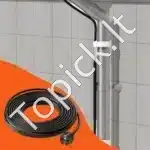 Savarankiškai reguliuojamas vamzdžių šildymo kabelis 5,5 m, 16,4 W/m, su termostatu - Image 7