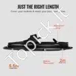 Savarankiškai reguliuojamas vamzdžių šildymo kabelis 5,5 m, 16,4 W/m, su termostatu - Image 4