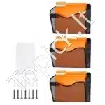 Sieniniai Dokumentų Laikikliai | Metalo Tinklelis, 3 kg Talpa ( 3 vnt.) - Image 7