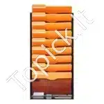 Sieniniai Žurnalų ir Brošiūrų Laikikliai (2 vnt.) – 322x105x650 mm, Metaliniai, su 10 Skyrių - Image 8