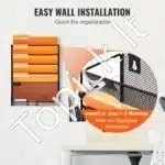 Sieninis Dokumentų Laikiklis su 6 Skyriais | Patvarus Metalo Tinklelis, 10 kg Talpa - Image 5