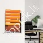 Sieninis Dokumentų Laikiklis su 6 Skyriais | Patvarus Metalo Tinklelis, 10 kg Talpa - Image 6