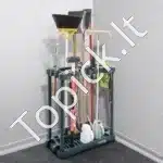 Sodo Įrankių Stovas Organizatorius – 75x35x82 cm, su 10 Angų, PP Plastiko, su Apsauga nuo Apvirtimo - Image 7
