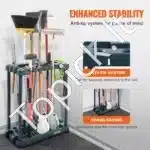 Sodo Įrankių Stovas Organizatorius – 75x35x82 cm, su 10 Angų, PP Plastiko, su Apsauga nuo Apvirtimo - Image 3