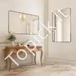 Stačiakampis vonios ir makiažo veidrodis – 91,5×61 cm - Image 2