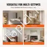 Stačiakampis vonios veidrodis makiažui – 76,1×55,8×2,5 cm - Image 5