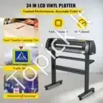 Stacionari vinilo pjaustyklė 870 mm pločio su reguliuojama jėga ir greičiu - Image 2