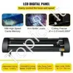 Stacionari vinilo pjaustyklė 870 mm pločio su reguliuojama jėga ir greičiu - Image 4