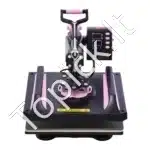 Stilingas 5‑in‑1 rožinis terminis presas 29×38 cm – kūrybai su tekstile, puodeliais, kepurėmis, lėkštėmis ir bato raišteliais - Image 6