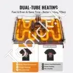 Profesionalus tekstilės presas 38×38 cm, terminis presas marškinėliams, sublimacijai ir puodeliams - Image 4