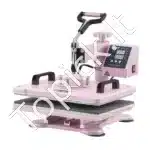 Termo spaudos aparatas 8‑in‑1 su 30 × 38 cm kaitinimo zona – rožinės spalvos - Image 7