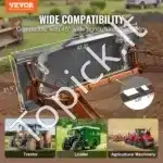 Universalus 3 taškų greito tvirtinimo adapteris – juoda, 1 200 × 547 × 255 mm, 57 kg, 7,94 mm - Image 8