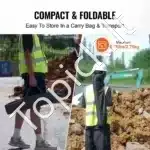 Universalus aliuminis trikojis lazeriniams ir nivelyro prietaisams 104–340 cm - Image 5