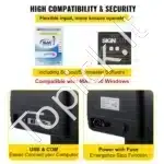 Vinilo Pjovimo Ploteriavimo Staklės | 87 cm (34 colių) Pjovimo Plotis, Su SignCut Programine Įranga Windows ir Mac Sistemoms - Image 5