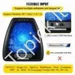 Vinilo Pjovimo Staklės | 135 cm (53 colių) Plotis, Su Grindų Stovu, Profesionaliam Pjaustymui - Image 5