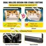 Vinilo Pjovimo Staklės | 135 cm (53 colių) Plotis, Su Grindų Stovu, Profesionaliam Pjaustymui - Image 6