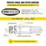 Vinilo Pjovimo Staklės | 135 cm (53 colių) Plotis, Su Grindų Stovu, Profesionaliam Pjaustymui - Image 4
