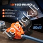 12 V 3 kamerų membraninis vandens siurblys 6,8 l/min (1,8 GPM) su automatinio slėgio jungikliu, 60 W - Image 5