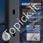 Aliuminio turėklų stulpelis 91,44 x 5,08 x 5,08 cm su kampiniu 30° skylės išdėstymu - Image 7