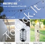 Aukštos kokybės T316 nerūdijančio plieno trosas 7×7, 4,5 mm – 150 m ritė - Image 4