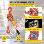 Rankinis grandininis keltuvas 3 t - Image 5