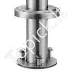 Metaliniai lauko laiptų turėklai, 103 cm ilgis, iki 3 pakopų, juodi - Image 9