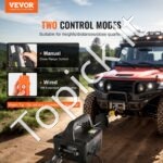 Elektrinė gervė 498–995 kg | 1500 W, 7 m kėlimo aukštis, 4 m/min kėlimo greitis, 2 valdymo režimai - Image 8