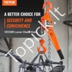 1,5 T Rankinis Grandininis Keltuvas – 2,8 m Kėlimo Aukštis - Image 8