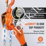 Rankinė plieninė gervė 0,75 t – 2,8 m pakėlimo aukštis - Image 7