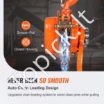 Rankinė plieninė gervė 0,75 t – 2,8 m pakėlimo aukštis - Image 5