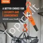 Rankinė plieninė gervė 0,75 t, 1,4 m pakėlimo aukštis - Image 8