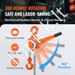 3 T Grandininis Rankinis Keltuvas – 2,8 m Kėlimo Aukštis - Image 4