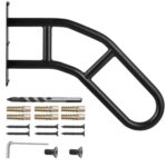 Metaliniai sieniniai turėklai laiptams, 2 vnt., 73,7 cm ilgis, skirti 1–3 pakopoms - Image 8