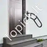 Metaliniai laiptų turėklai, 81,3 cm ilgis, 1–3 pakopoms, iki 200 kg apkrova - Image 7