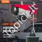 Elektrinė gervė 400–800 kg | 1450 W variklis, 12 m trosas, bevielis pultas - Image 8