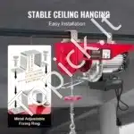 Elektrinė gervė 400–800 kg | 1450 W variklis, 12 m trosas, bevielis pultas - Image 4