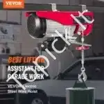 Elektrinė gervė su trosu 200–400 kg | 850 W variklis, 12 m trosas - Image 8