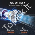 Elektrinė gervė 600 kg | 2x nuotoliniai valdymai, 12 m trosas, 1150 W variklis - Image 7