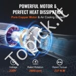 Elektrinė gervė 800 kg | 12 m trosas, nuotolinis valdymas, 1150 W variklis - Image 5