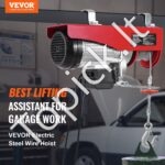 Elektrinė gervė 1200 kg | 12 m trosas, 1600 W variklis, nuotolinis valdymas - Image 8