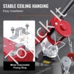 Elektrinė gervė 1200 kg | 12 m trosas, 1600 W variklis, nuotolinis valdymas - Image 4