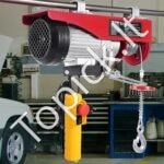 Elektrinė gervė 400 kg | 12 m trosas, 1150 W variklis, nuotolinis valdymas - Image 2